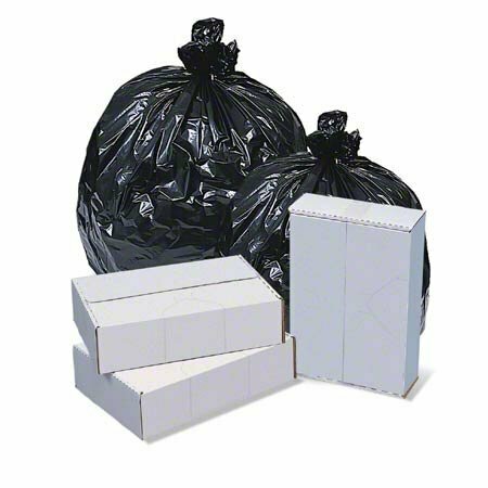 PITT PLASTICS L333906K Pitt Plasti 33x39 Heavy Black Can Liner CRB39HE, 5PK L-333906-K